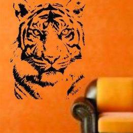 Tiger Face Version 102 Decal Sticker Wall