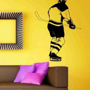 Hockey Version 113 Player Wall Vinyl Wall Decal..