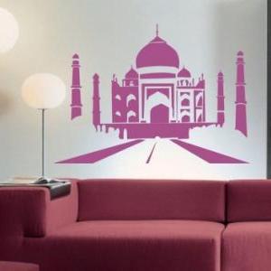 Taj Mahal Decal Sticker Wall