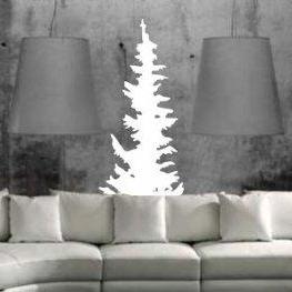 Evergreen Trees Wall Decal Sticker