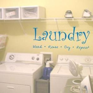 Wall Decal Quotes - Laundry Room Qu..