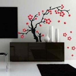 Huge Cherry Tree Decal Wall Decal Sticker Sakura..
