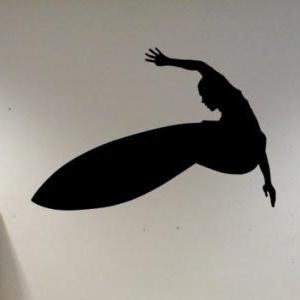 Surfer Decal Sticker Wall