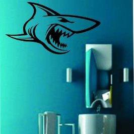 Shark Decal Sticker Wall Art Graphi..