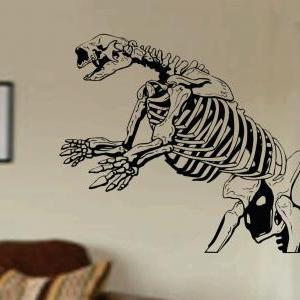 Dinosaur Skeleton Vinyl Wall Decal ..