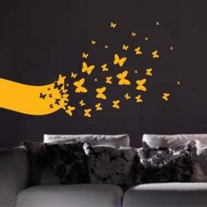 Butterfly Explosion Decal Wall Sticker Nursery..
