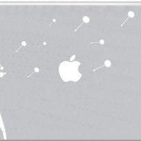 Blowing Dandelion Decal Sticker For Macbook Mac..