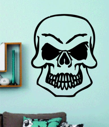 Skulls Wall Vinyl Decal Sticker Art Graphic