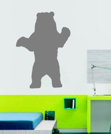 Bear Grizzly Vinyl Wall Decal Wall Mural Decal Sticker