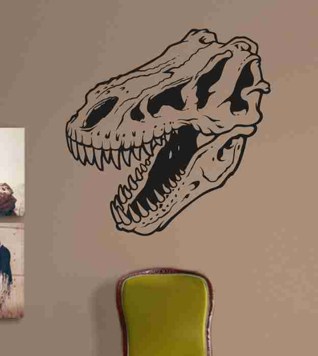 Skull Version 122 Bones Animal Head Dinosaur Wall Vinyl Decal Sticker Art Graphic Sticker Skulls