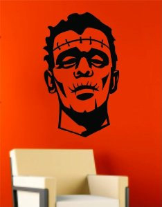 Frankenstein Decal Sticker Wall Art Graphic
