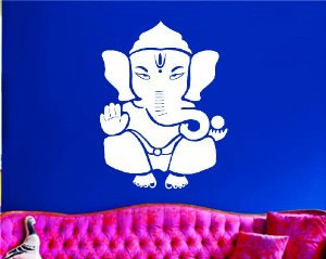 Ganesha Elephant Version 101 Decal Sticker Wall Art Graphic