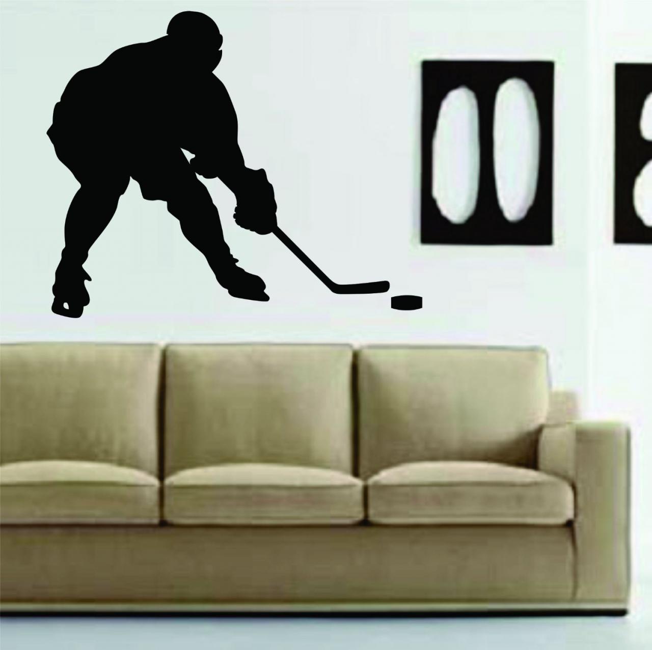 Ice Hockey Player Version 103 Decal Sticker Wall