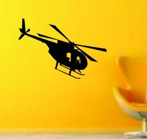 Helicopter Version 102 Decal Sticker Wall Decal Ar