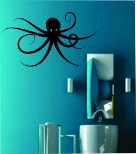 Octopus Decal Sticker Wall Version 103