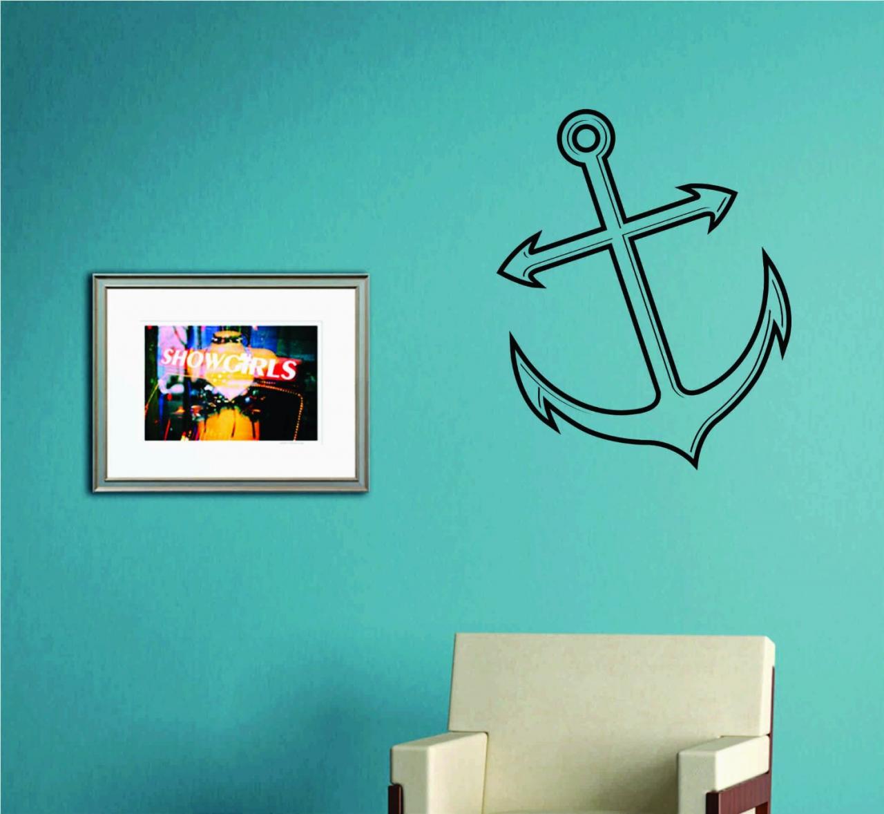Anchor Version 104 Wall Decal Sticker Family Art Graphic Home Decor Mural Decal Sticker Famous Quotes Wall Mural