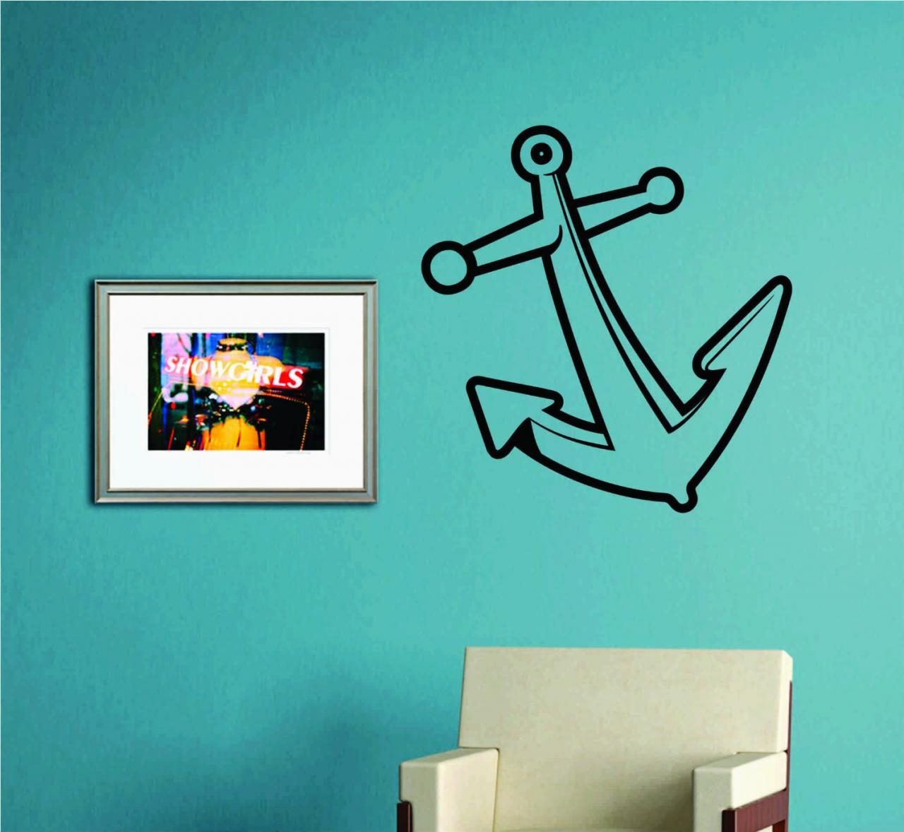 Anchor Version 101 Wall Decal Sticker Family Art Graphic Home Decor Mural Decal Sticker Famous Quotes Wall Mural