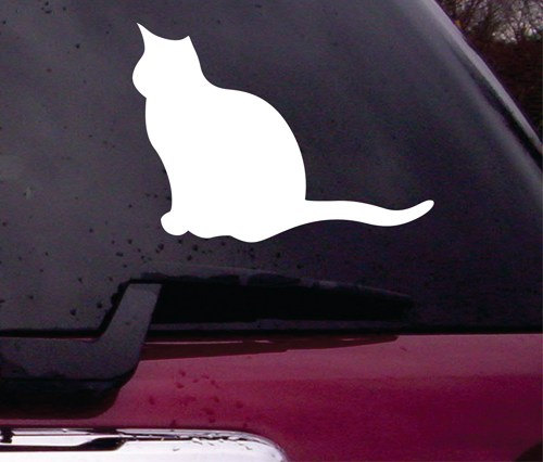 Cat Decal Sticker Vinyl Decal Sticker Art Graphic Stickers Laptop Car Window