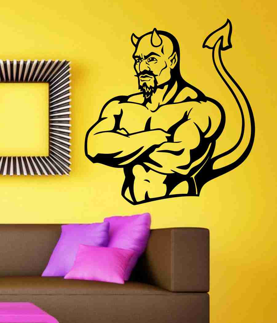 Devil Version 106 Wall Vinyl Decal Sticker Art Graphic Sticker Devils ...