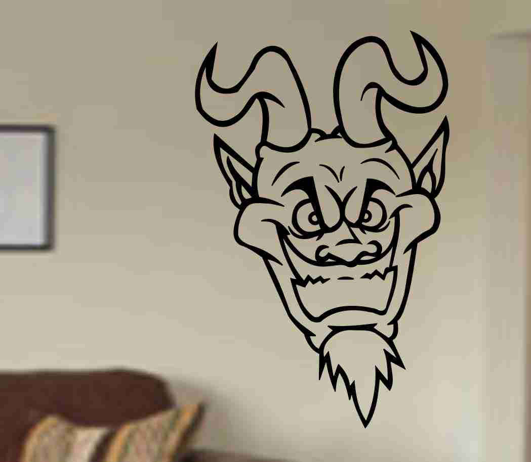 Devil Version 104 Wall Vinyl Decal Sticker Art Graphic Sticker Devils